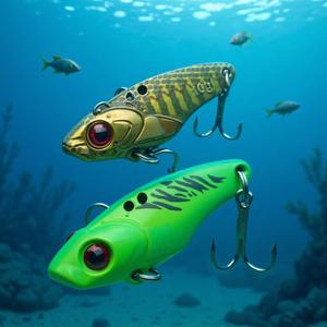 Señuelo VIB <span class=keywords><strong>de</strong></span> Aleación <span class=keywords><strong>de</strong></span> Zinc con Diseño <span class=keywords><strong>de</strong></span> Serpiente <span class=keywords><strong>Cascabel</strong></span> para Pesca en Agua Salada y Dulce, Láser <span class=keywords><strong>de</strong></span> Columna Completa, Biónico, Artificial, Duro, para Pesca en Lagos y Agua Profunda - Product Image 2