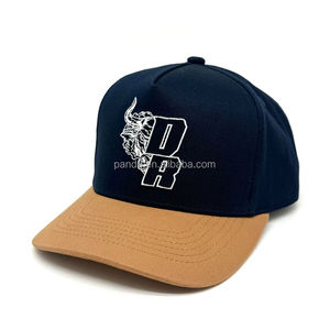 Gorra de Béisbol Personalizada <span class=keywords><strong>DR</strong></span> Bull Head de 5 Paneles, Bordado de Dos Tonos, Ajustable, Estilo Deportivo Urbano, con Cierre a Presión, para Hombre y Mujer - Product Image 2
