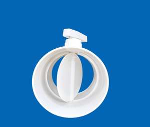 Amortisseur de tuyau en plastique ABS Ventilation vanne de contrôle manuelle du Volume d'air - Product Image 3