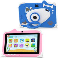 Tablette éducative pour enfants de 4 à 12 ans, 7 pouces, AT73K, bleue, tablette Android pour enfants