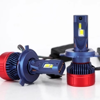 Vente Flash : Ampoules de Phare LED Haute Puissance K2 190W 14000LM 9004 9007 H13 9005 HB3 9006 HB4 9012 PSX26W H1 H4 H7 H8 H9 H11 pour Voiture