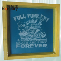 Marco de Serigrafía de Aluminio con Malla de Poliéster para Impresión Personalizada de Camisetas, Textiles y PCB