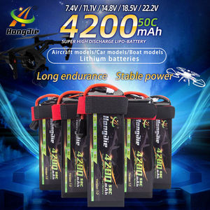 Sel Baterai Lithium-Ion Polimer 22.2V 4200mAh 6S 50C untuk Truk RC, Kapal, Yacht & Lainnya - Product Image 2