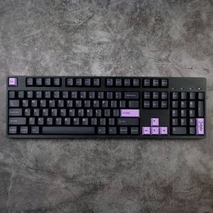 GMK-teclas de perfil de cereza para <span class=keywords><strong>teclado</strong></span> mecánico, color negro, <span class=keywords><strong>lila</strong></span>, 140 teclas, PBT, sublimación, para interruptor MX, gran oferta - Product Image 3