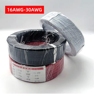 Fil de connexion UL 1007 16/18/20/22/24/16/28/30AWG en cuivre étamé ignifuge avec gaine PVC pour batteries externes, soudure et électronique - Product Image 3