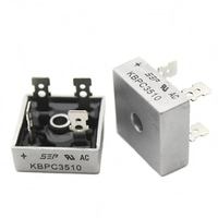 2PCS KBPC3510 KBPC5010 Puente Rectificador de Diodos 35A 50A 1000V KBPC 3510 5010 Rectificadores de Potencia Componentes Electrónicos