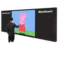 Pizarra Interactiva Inteligente Todo en Uno IBoard TE-QS86 para Escuelas con 1-20-40 Puntos Táctiles, Compatible con Múltiples Sistemas Operativos para IFPD de 86 Pulgadas