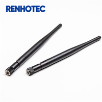 Antena de 5dbi 2.4GHz 5.8GHz con Conector SMA Macho para WiFi Inalámbrico WLAN