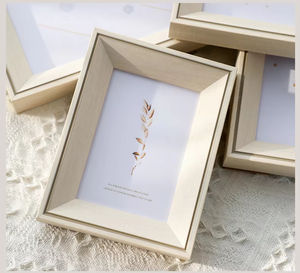Cadres photo muraux en bois de style européen moderne de 6 pouces en plastique pour la famille, vente en gros pour fabricants - Product Image 2