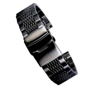 Correa de Reloj de Metal de Acero Inoxidable de 24 mm con Liberación Rápida Multicolor, Cierre Sólido de 18 mm, 20 mm, 22 mm para Relojes Huawei y <span class=keywords><strong>Apple</strong></span> - Product Image 2