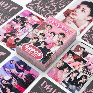 KPOP 92 piezas/caja Stray Kids DO IT FELIX HYUNJIN <span class=keywords><strong>BANGCHAN</strong></span> Photocard Lomo Card Photo Card - Product Image 1