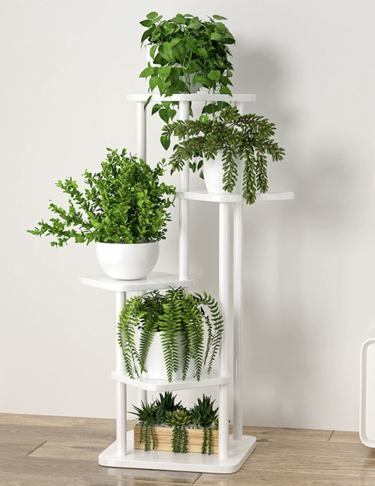 Cadre blanc + bois blanc