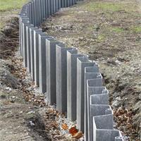 U718 Estanques Artificiales para Campos de Golf, Pilotes de Lámina de PVC para Control de Inundaciones, Protección de Costas y Riberas de Ríos, Pilotes de Lámina de Vinilo