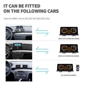 Lecteur vidéo de voiture sans fil Android 11 pour <span class=keywords><strong>BMW</strong></span> série 1 E81 E82 E87 E88 116I <span class=keywords><strong>118I</strong></span> 120I 130I DSP Android Auto - Product Image 5