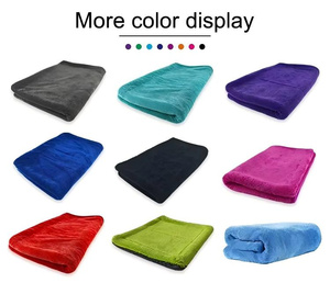 Serviette de séchage automobile en microfibre double torsion sans bords, 60*90 cm, 1200 GSM, qualité supérieure, sans traces, rayures ou marques d'eau - Product Image 5