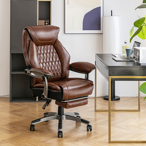 Yusen Ergonomic Office <b>Chair</b> 75cm Backrest Swivel Reclining Computer <b>Chair</b> For Home Office <b>Study</b> Room - Product Image 1