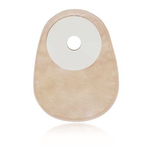 Sac d'ostomie Miaoqiling, sac à stomie monobloc fermé/ouvert, sac à selles médical jetable adhésif 19025 (10 sacs) - Product Image 3