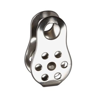 Poulie en acier inoxydable H0703SS-1 avec roue en alliage d'aluminium, résistante à la corrosion, type de sauvetage ultra-petit fixe - Product Image 6
