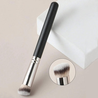 Usine de Cheveux Synthétiques Professionnels Marque Privée Professionnel Rose Logo Personnalisé Ensemble de Pinceaux de Maquillage de Haute Qualité