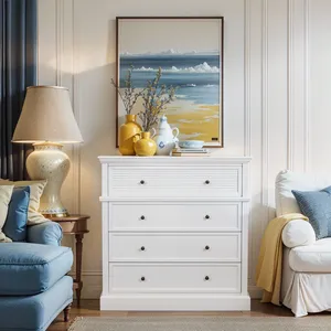 Nouvelle Arrivée Commodes d'Intérieur sur Mesure Commodes de Chambre à Coucher avec Tiroirs à Volets pour Meubles Modernes Commodes Hautes - Product Image 1
