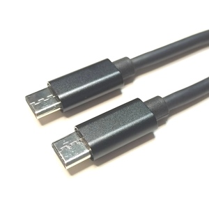 Câble USB USB-C à USB-C 1 mètre de longueur feuille tresse blindage conducteurs en cuivre pur câble de gaine TPE pour une charge pratique - Product Image 2