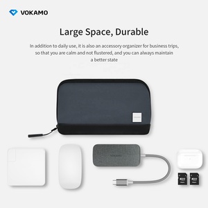 Electronics Organizer <strong>Cable</strong> Charger Travel Case Water Resistant Travel <strong>Bag</strong> for Essentials Tech Pouch Accessories Carry Storage - Product Image 2