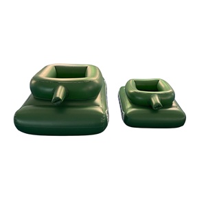 Bouée <span class=keywords><strong>gonflable</strong></span> populaire en forme <span class=keywords><strong>de</strong></span> tank, jouet flottant pour enfants et adultes, pour jeux aquatiques en piscine, lit flottant type hovercraft - Product Image 3