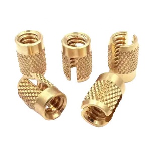 Knurled Báo Chí Trong Ren chèn cho Nhựa nhiệt vật liệu sắt với kẽm mạ và đánh bóng passivated kết thúc - Product Image 3