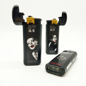 Bật Lửa In Theo Yêu Cầu Bật Lửa Mini Bằng Nhựa Chống Gió Mát Mẻ - Product Image 3