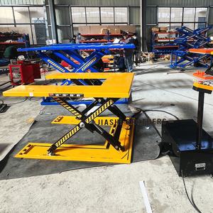 Plateforme de levage à ciseaux en acier inoxydable avec télécommande en forme de U - Product Image 2