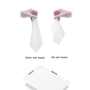 Non-woven Eco-Friendly Antibacterial Disinfecting Alcohol Free Extra Soft <b>White</b> Baby Wipes Individually <b>Wrapped</b> Flushable - Product Image 5