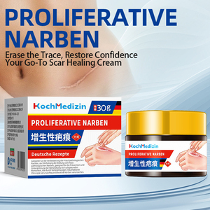 Fórmula suave que inhibe la hiperplasia promueve el aplanamiento Extractos <span class=keywords><strong>de</strong></span> hierbas naturales Eliminación <span class=keywords><strong>de</strong></span> cicatrices Ungüento <span class=keywords><strong>de</strong></span> medicina tradicional china - Product Image 3
