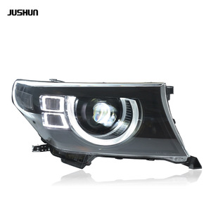 ชุดไฟหน้ารถยนต์โตโยต้า จูชุน แลนด์ครุยเซอร์ LC200 แบบ LED โปรเจคเตอร์ พร้อมไฟ DRL ความสว่าง 15000 ลูเมน 12V - Product Image 4
