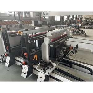 4列6列マルチスピンドル木工掘削機家具ボード掘削ボーリングマシン - Product Image 5