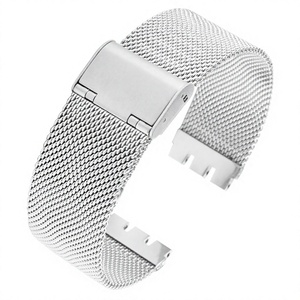 Stock al por Mayor Disponible para <span class=keywords><strong>Relojes</strong></span> <span class=keywords><strong>Swatch</strong></span> con Nuevas Correas de Acero Inoxidable con Malla Milanesa de 17-19 mm y Cierre Plegable para <span class=keywords><strong>Hombre</strong></span> y Mujer - Product Image 1