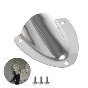 Stainless Steel Vent Cover 55x63mm Screw Fixing For Small Boats And <b>Yachts</b> - Product Image 2