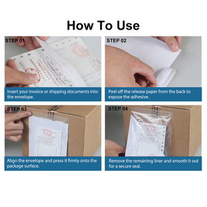 <span class=keywords><strong>Buste</strong></span> Autoadesive in LDPE per Imballaggio, <span class=keywords><strong>Buste</strong></span> Trasparenti per Documenti, Porta Etichette Postali, Pronte per la Spedizione, Vendita all'Ingrosso - Product Image 6