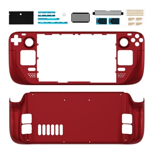 EXtremeRate Kit complet de coques personnalisées (face avant et arrière) pour console de jeu Steam Deck avec écran LCD – Accessoires - Product Image 1