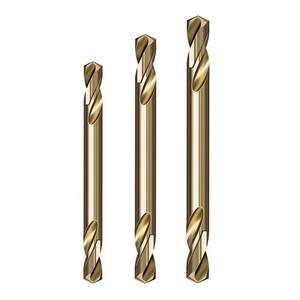 Baolian Double-Ended Twist Drill Bit M35 Cobalt Gold Finish For Metal Drilling - Product Image 2