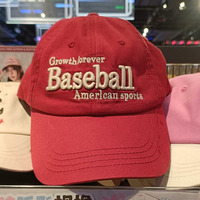 Gorra de Béisbol Personalizada con Logotipo, Gorra Deportiva Ajustada al por Mayor, Bordado 3D en la Visera, Color Rojo