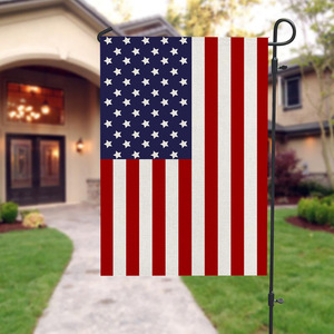 Polyester Independence Day Garden Flag Rectangle Shape HYQ039 Model-Outdoor Home Yard Decoration <b>Small</b> Flag - Product Image 3
