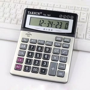 เครื่องคิดเลข Taksun Tg 787 12 หลัก ใช้แบตเตอรี่ สำหรับใช้ในสำนักงาน - Product Image 1