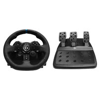 Volant de simulation de jeu Logitech G923 Driving Force pour PC / Angle de braquage de 3 à 900 degrés, retour de force à double moteur