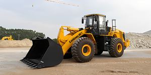 Liugong 886H chargeur frontal 8 tonnes chargeuse sur pneus machines de construction haute performance à vendre - Product Image 3