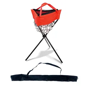 Großhandel baseball tennis ball-2019 Neuestes Design Hochwertige tragbare faltbare Baseball Softball Tennisball Caddy Ball und Ball halter