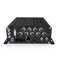 MDVR 8 canaux intégré à l'IA, sans fil, WiFi, 4G, GPS, pour la surveillance des flottes de bus et de véhicules