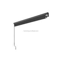 Support en aluminium pour parasol, parasol imperméable, auvent de protection solaire, vente chaude