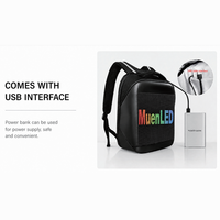Sac à dos numérique LED T3 avec écran Bluetooth, luminosité 1000 cd, garantie 2 ans pour la publicité extérieure