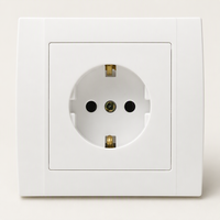 Deutsche Schuko-Wandsteckdose 16A 250V Unterputz-Runddose mit Klauen Elektrische Steckdose PC-Panel CE-zertifiziert