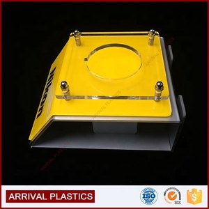 Nhà Máy Bán buôn tùy chỉnh <span class=keywords><strong>Acrylic</strong></span> Countertop Máy ảnh ống kính điện tử hiển thị đứng điện tử cửa hàng hiển thị - Product Image 4